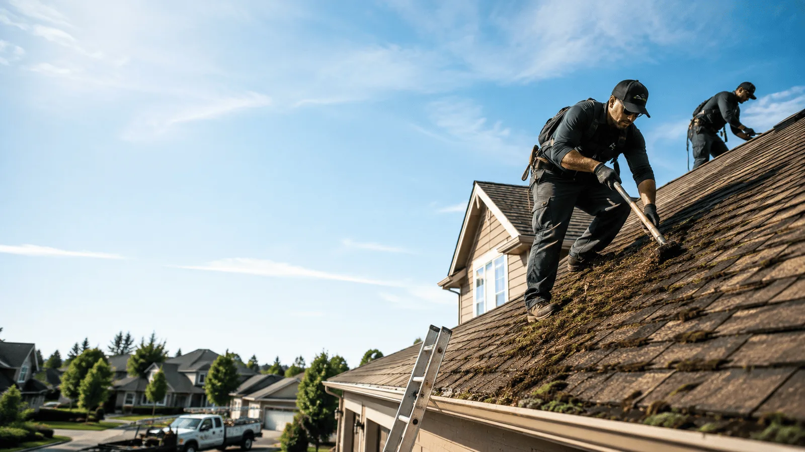 Roof Moss Removal in Kent, MN near me